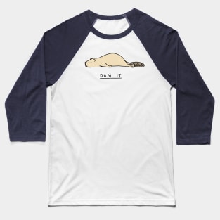 Moody Animals - Otter Baseball T-Shirt